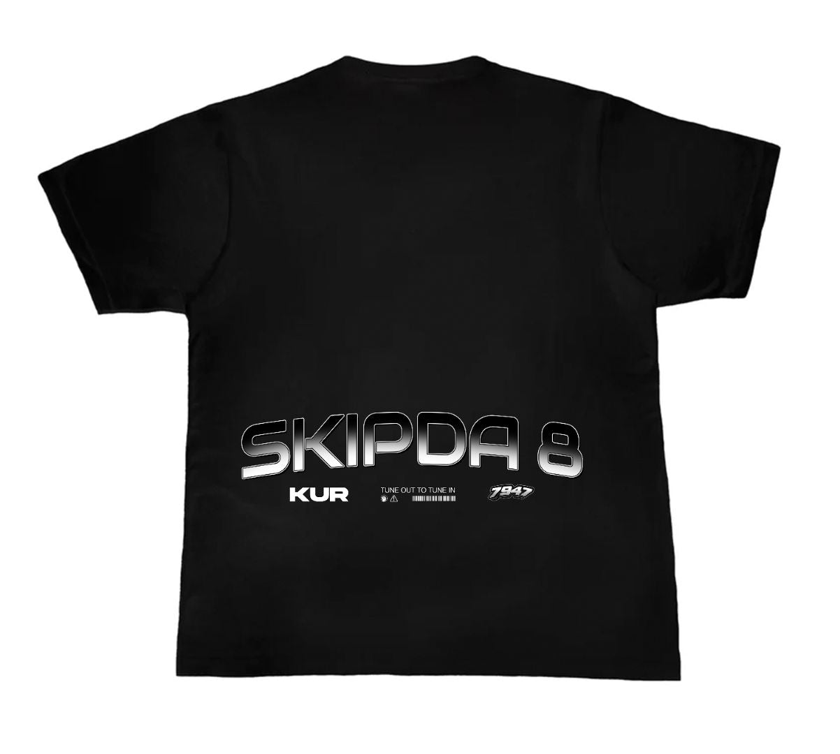 Skip Da 8 TVs Tee (Black)