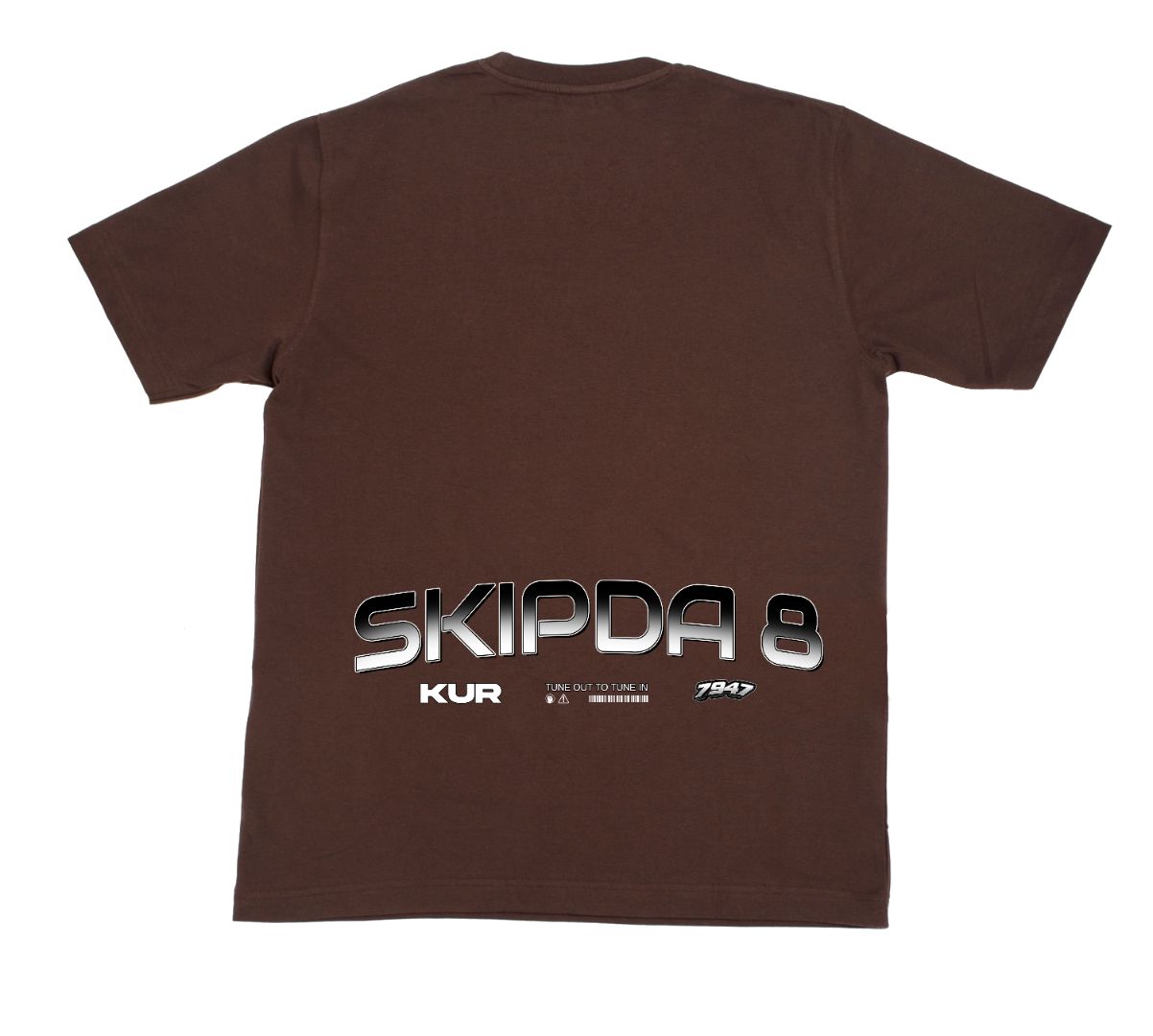 Skip Da 8 TVs Tee (Brown)