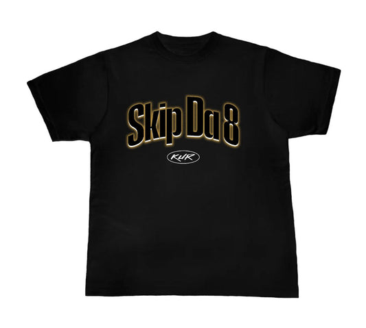 Skip Da 8 Tee (Black)