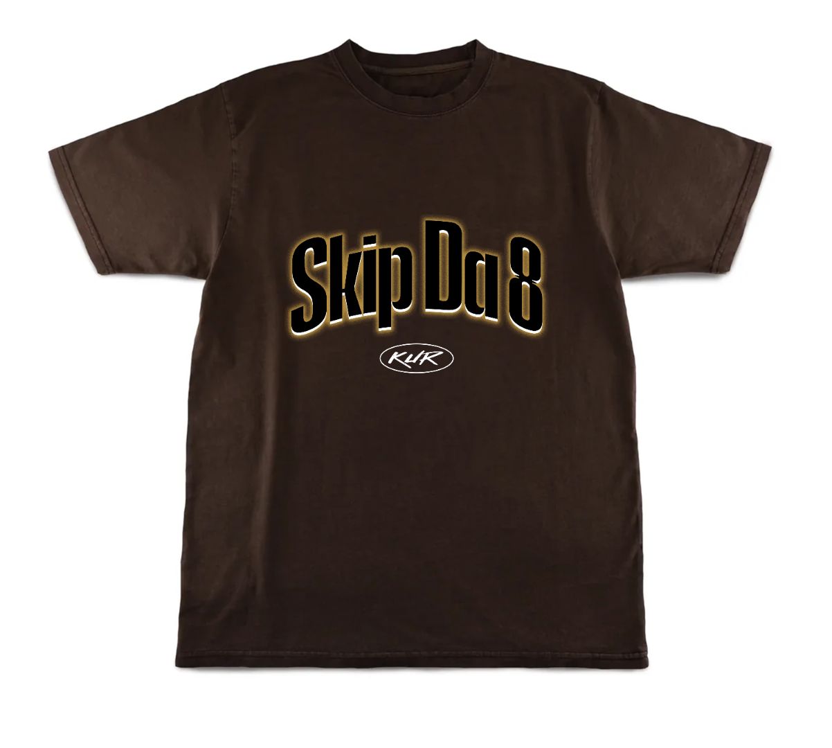 Skip Da 8 Tee (Brown)
