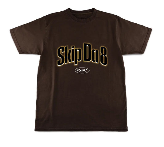 Skip Da 8 Tee (Brown)