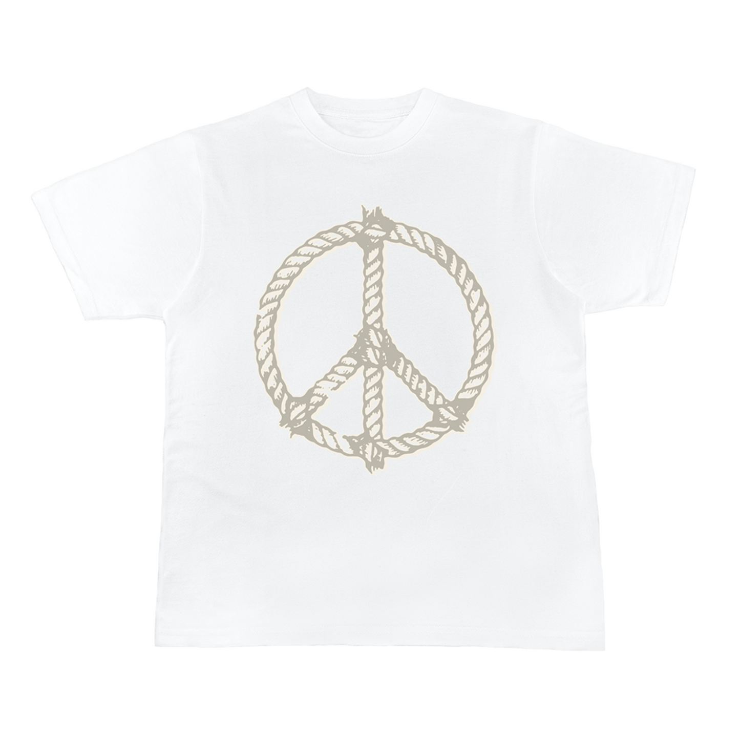 Peace Rope Tee (White)